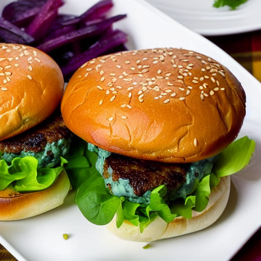 Burger au Roquefort