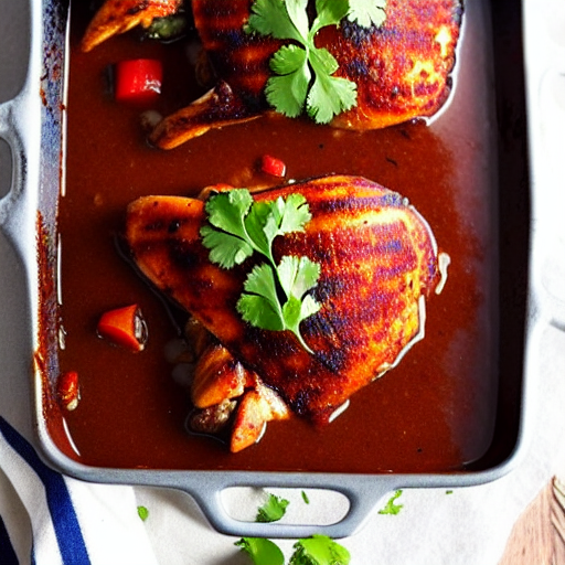 Mole Chicken Bake
