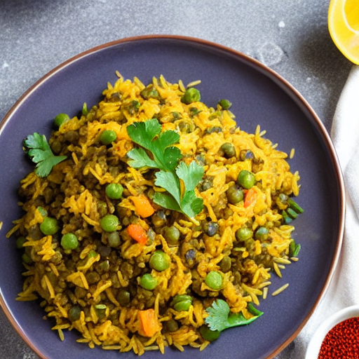 Riz Bil Adas Wa Kousa