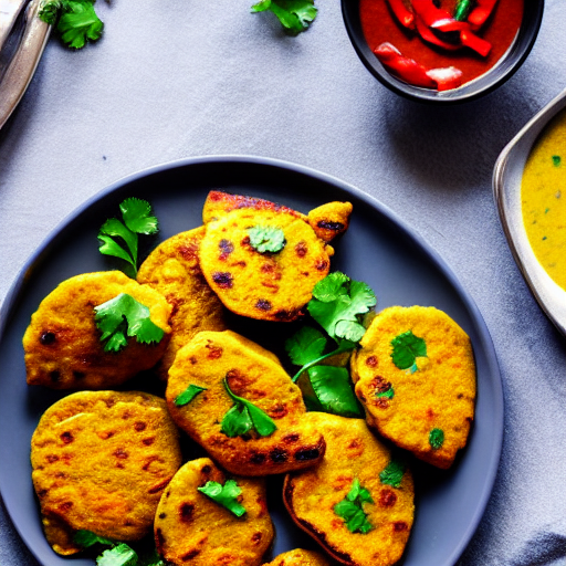Kadhi Pakora Bake