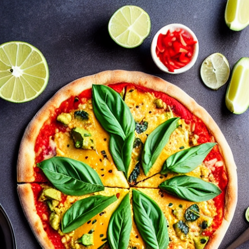 Pizza de Abacate