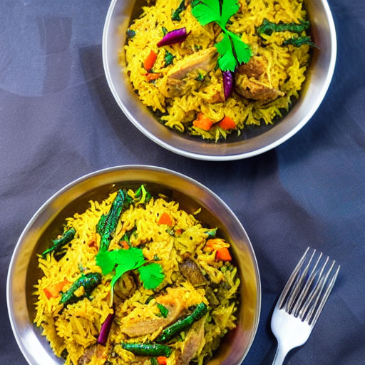 Methi Chicken Biryani