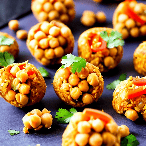 Spicy Chickpea Bites
