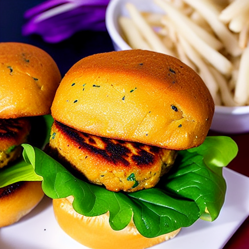 Thai Fish Cake Burger