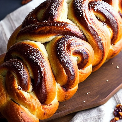 Cinnamon Raisin Challah