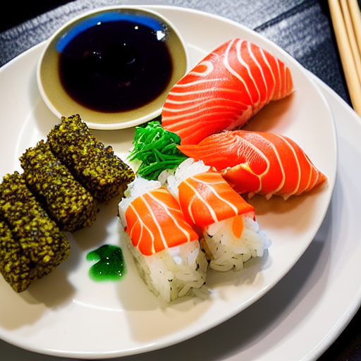Sushi with Crab