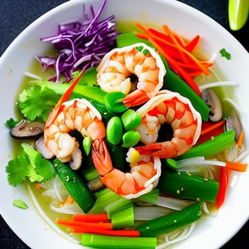 Gỏi Tôm Nấm