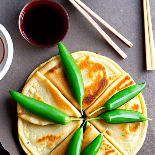 Chinese Chive Pancakes