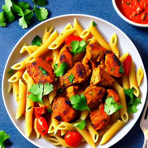 Keto Tandoori Chicken Pasta