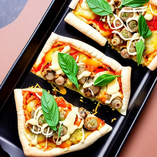 Keto Takoyaki Pizza