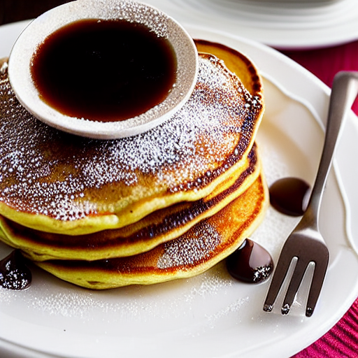 Pancakes de Churro