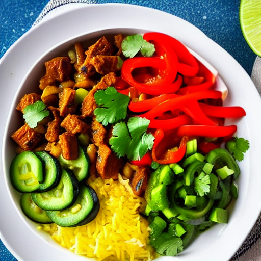 Vegetable Fajita Bowl