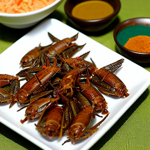 Fried Crickets