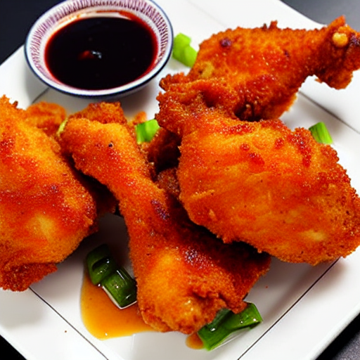 Crispy Chicken with Sweet Sauce
