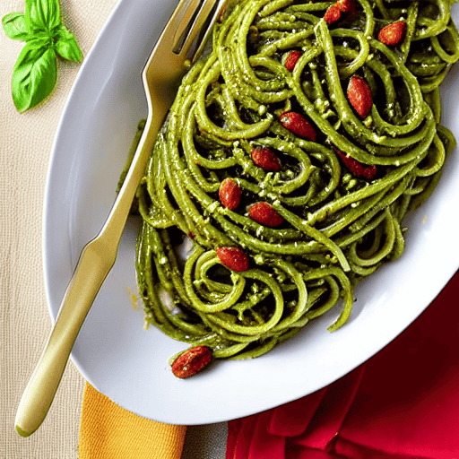 Pasta al Pesto di Pistacchi