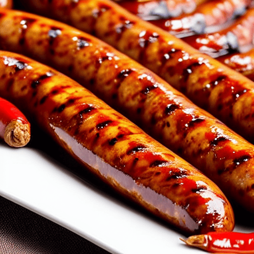 Spicy Grilled Sausage