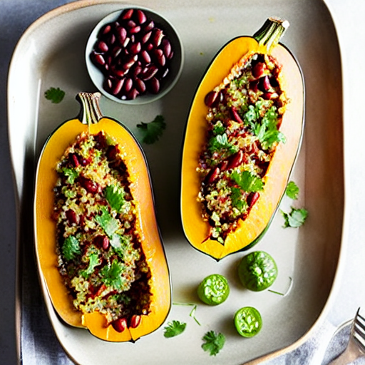 Quinoa Stuffed Squash