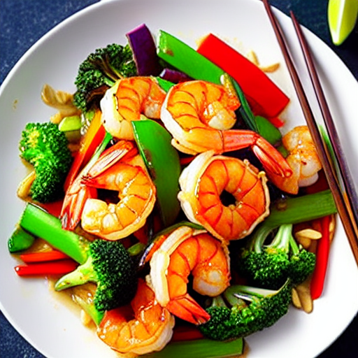 Sweet and Sour Shrimp Stir-Fry