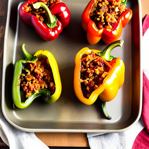 BBQ Stuffed Peppers