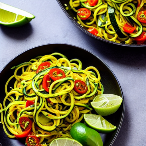 Keto Masala Zoodles
