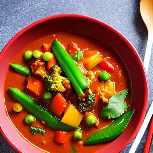 Korean-style Vegetable Curry