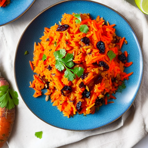 Carrot and Raisin Rice