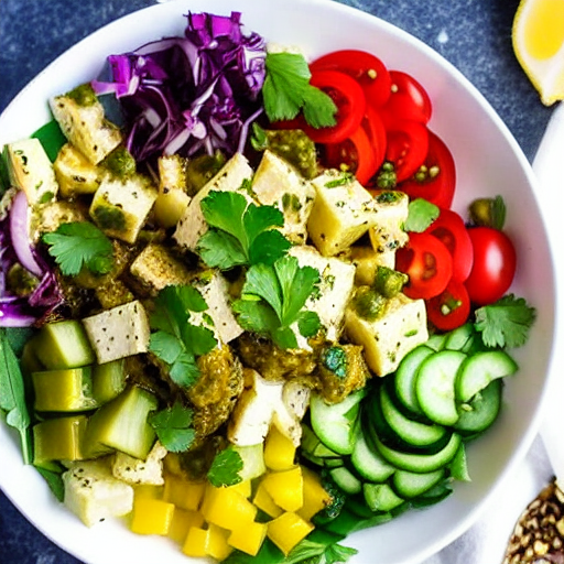 Keto Cauliflower Fattoush
