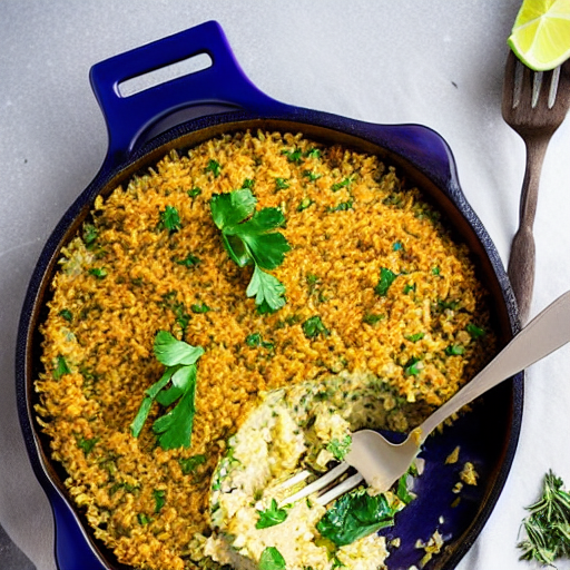 Baked Cauliflower Rice