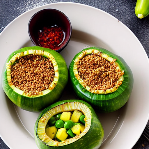 Stuffed Zucchini