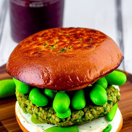 Minted Pea Burger