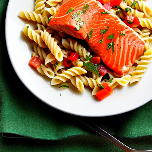 Pasta con Salsa di Salmone