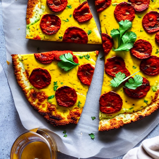 Cumin-Spiced Cauliflower Pizza