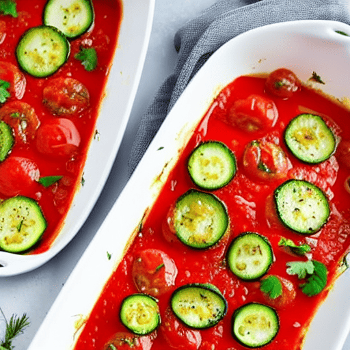 Zucchini and Tomato Bake