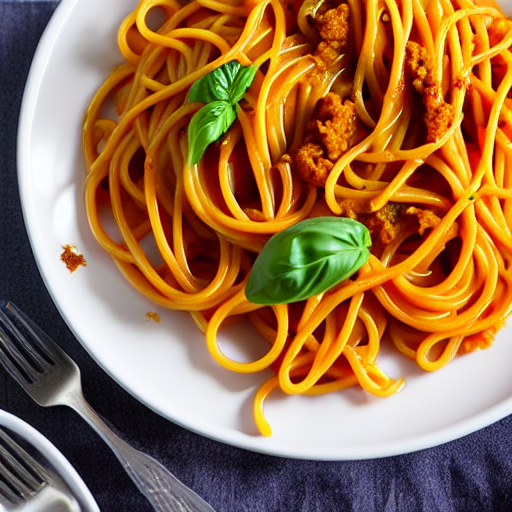 Pasta with Spiced Pumpkin