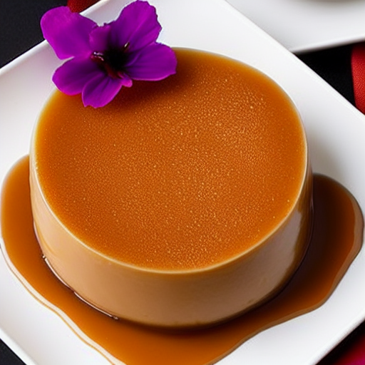 Miso Caramel Pudding