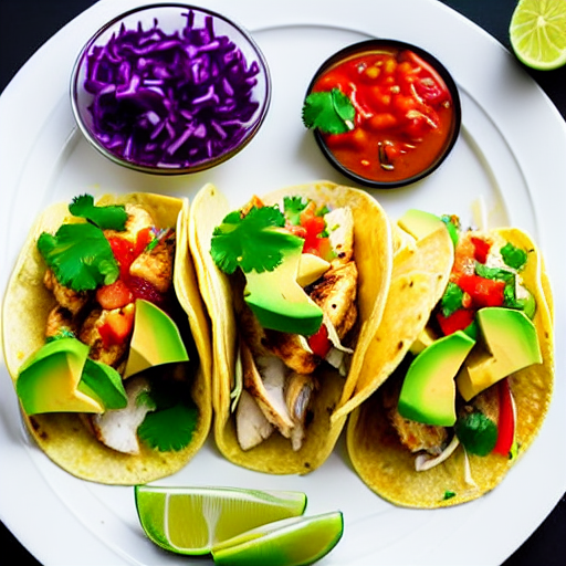 Fish Tacos with Avocado
