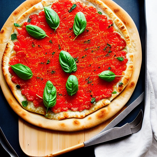 Salmon Roe Pizza