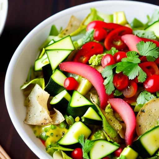 Shorbat Kousa Wa Fattoush