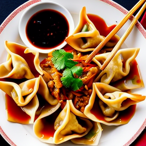 Sichuan Spicy Wontons