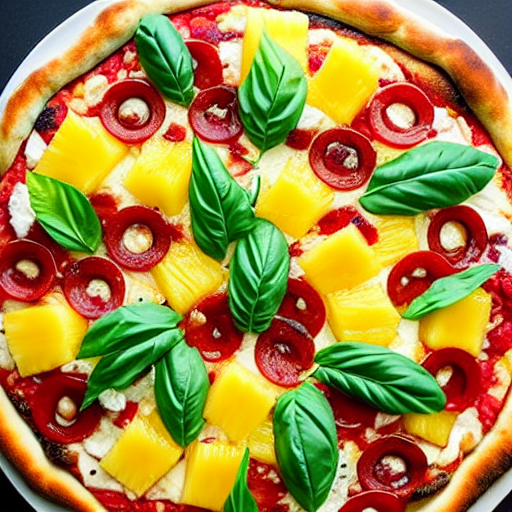 Taiwanese Pineapple Pizza