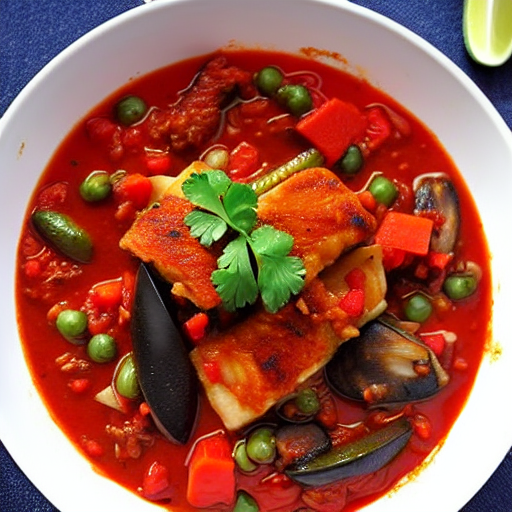 Vegan Fish Stifado