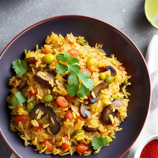 Arroz con Hongos