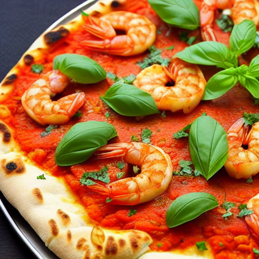Prawn Malabar Pizza