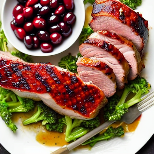 Pork Tenderloin with Cranberries
