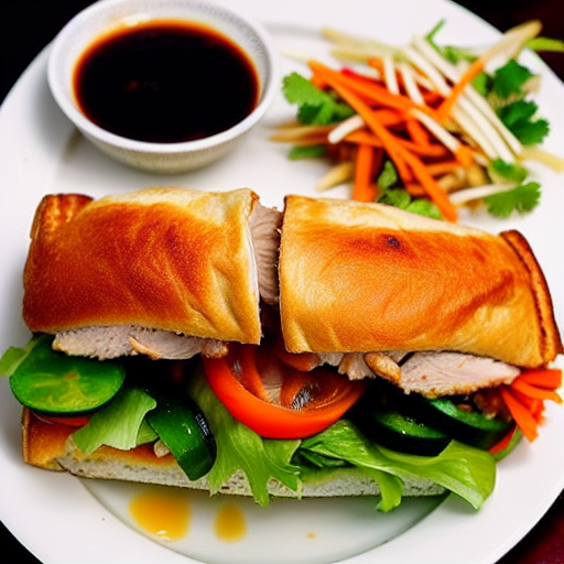 Bánh Mì Gà Nướng