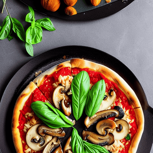 Pizza con Funghi