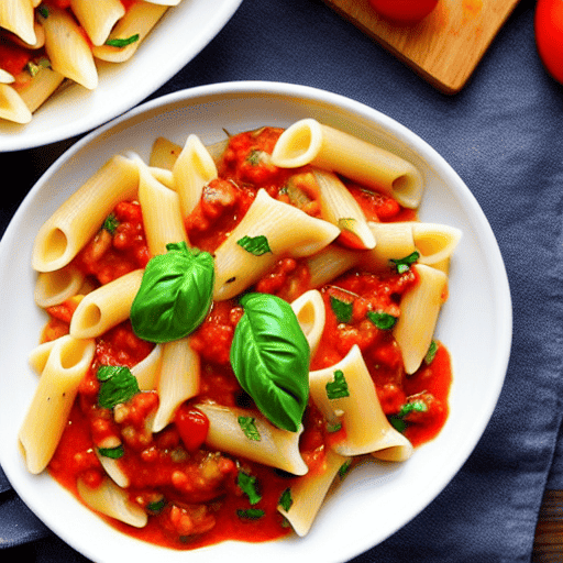 Pasta con Salsa di Ravioli