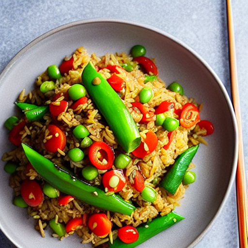 Vegan Stir-Fried Rice
