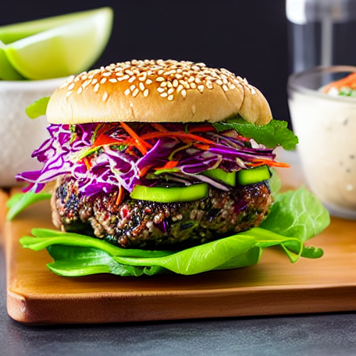 Sesame Ginger Burger
