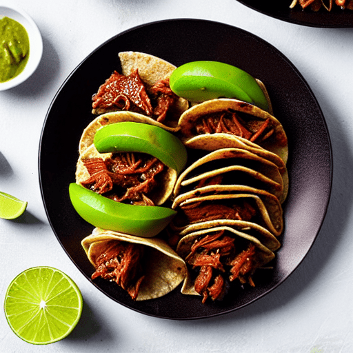 Tacos de Res en Adobo